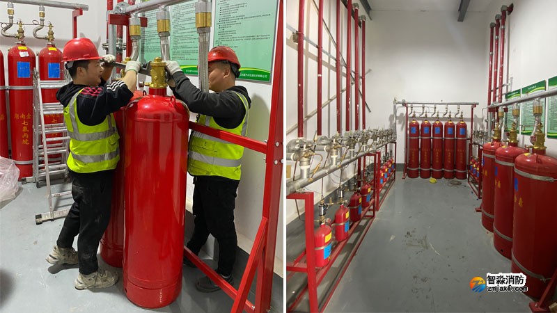 实验室七氟丙烷气体灭火系统